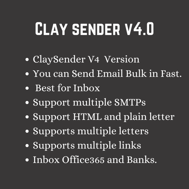 Clay Sender – New Inbox Sender