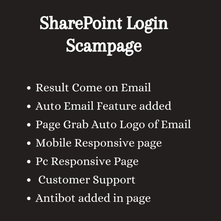 SharePoint New Scam-page