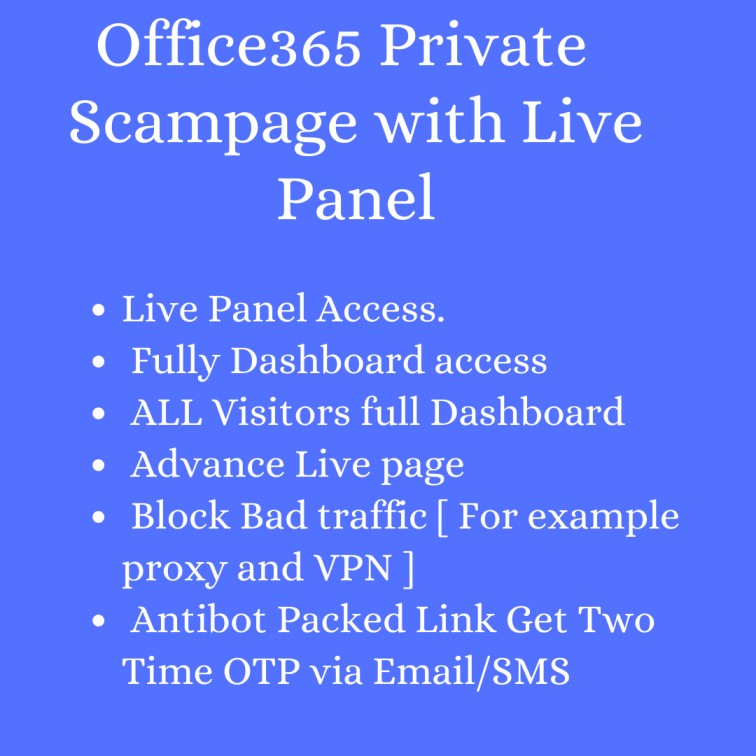 Office365 Private Live Panel Scampage