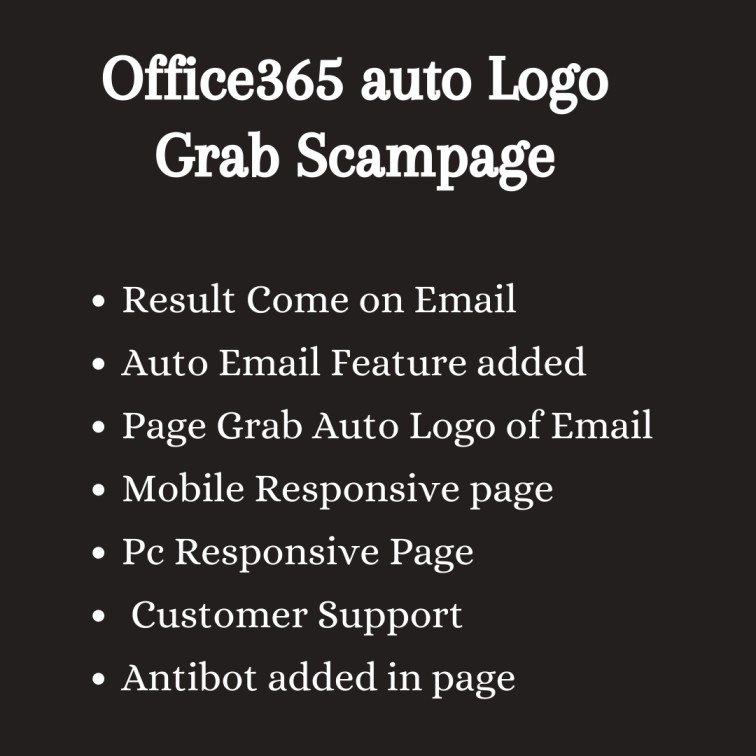Office 365 auto logo with Document Scam Page – 2021