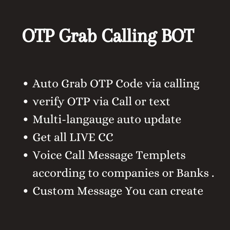 OTP Grab Calling BOT