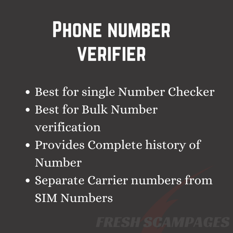 Phone Number Verifier